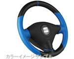 ISOTTA ステアリングカバー BK/Blue for VW NEWBEETLE
