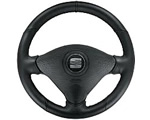 ISOTTA �X�e�A�����O�J�o�[ �I�[���u���b�N for VW GOLF3 / POLO 6N1